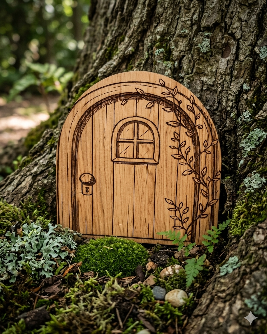 Cedar Fairy Door