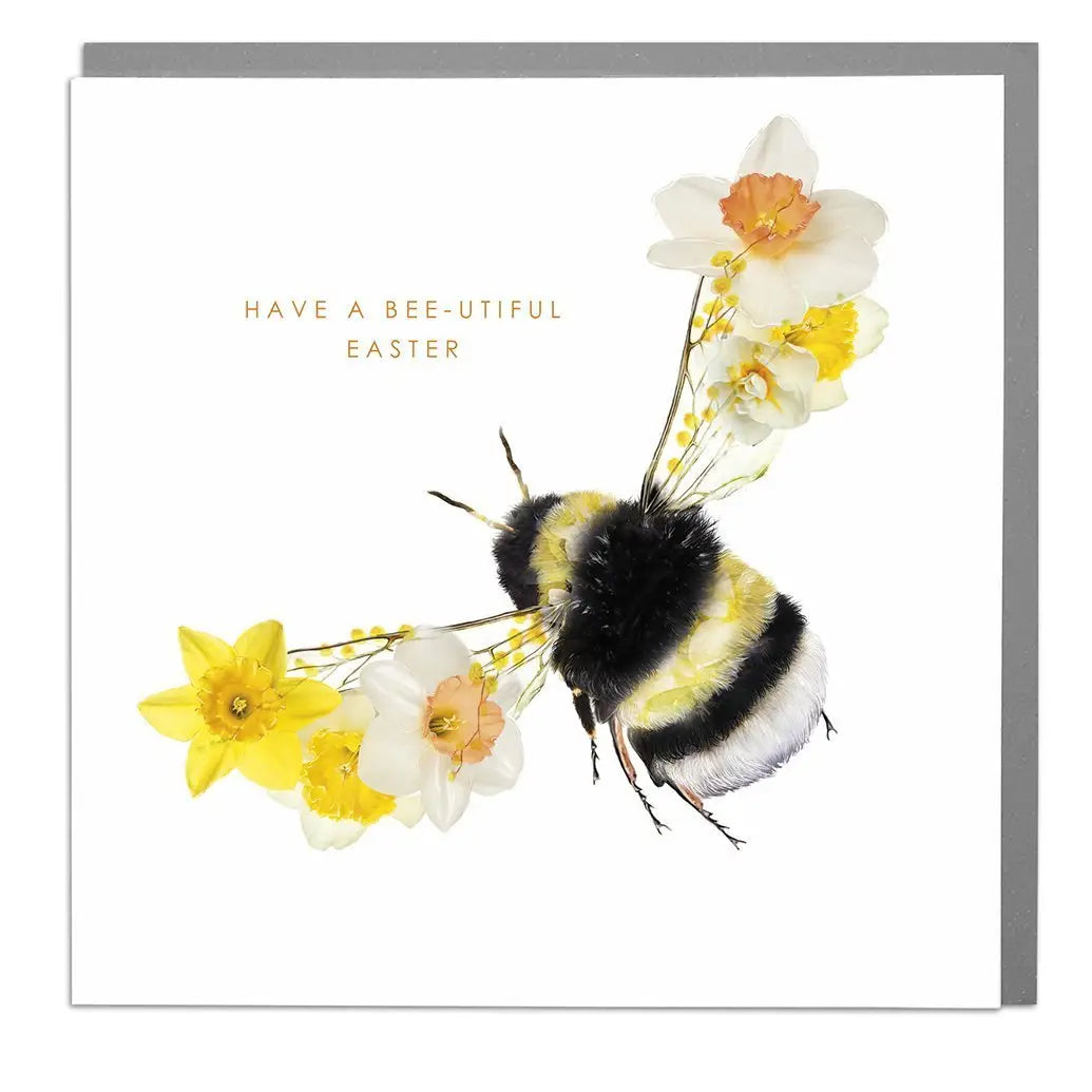 Bumble Bee Easter Card