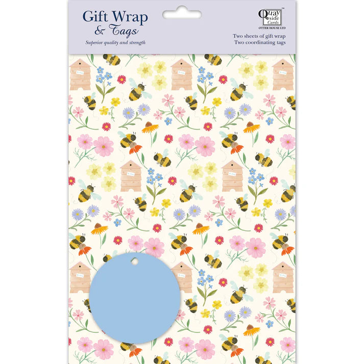 Bee & Hive Gift Wrap & Tags
