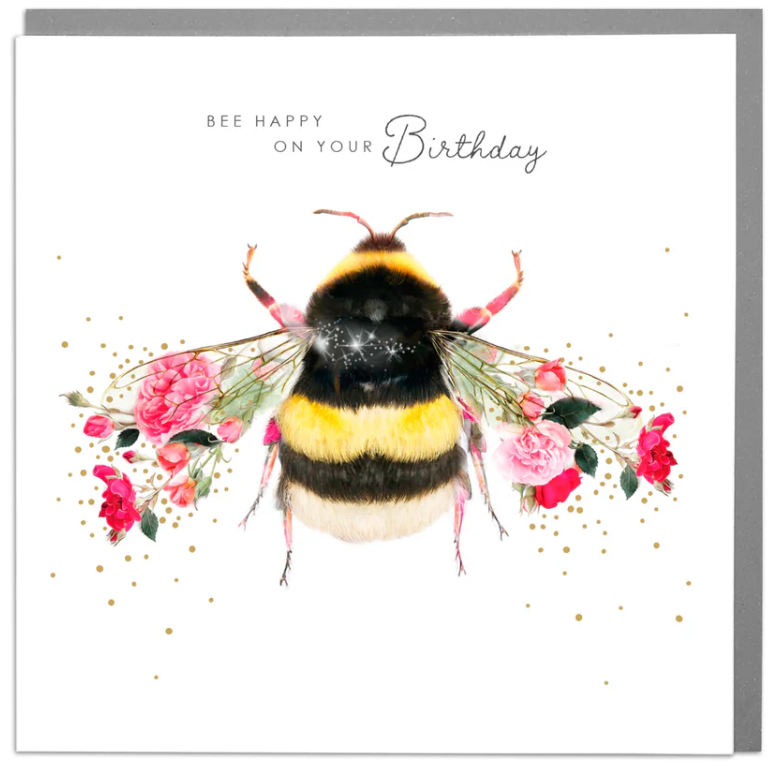 Bee Birthday Card