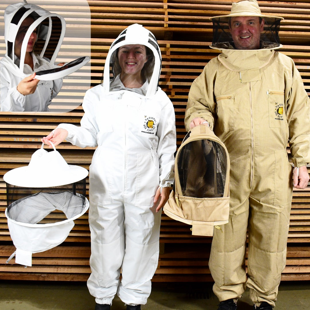 Beekeeping Suit with Duo Hoods - FRONT OPENING Fencing & Round