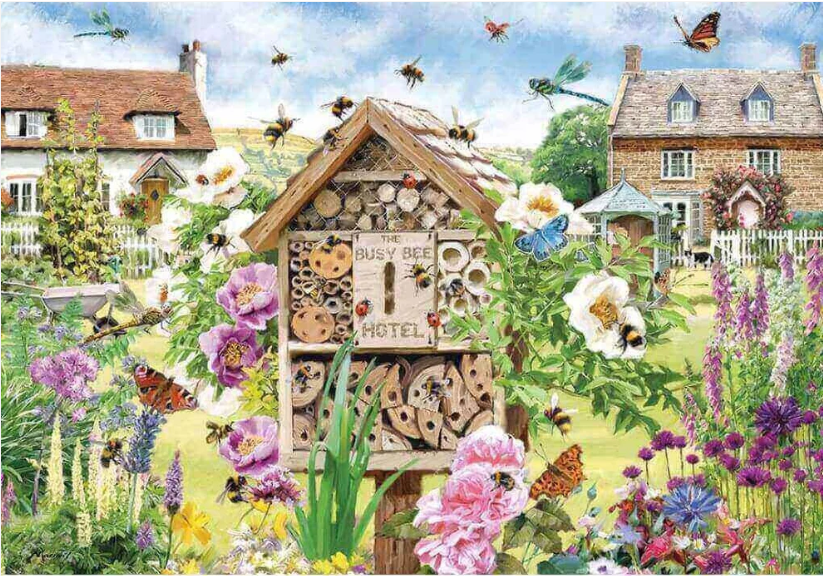 Busy Bee Hotel Jigsaw -  500 Piece