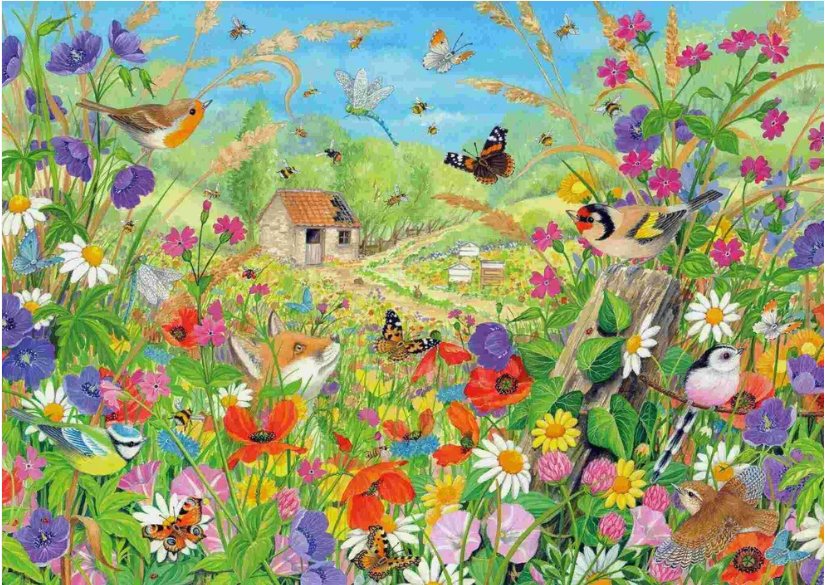 Wildlife Meadow Jigsaw - 1000 Piece