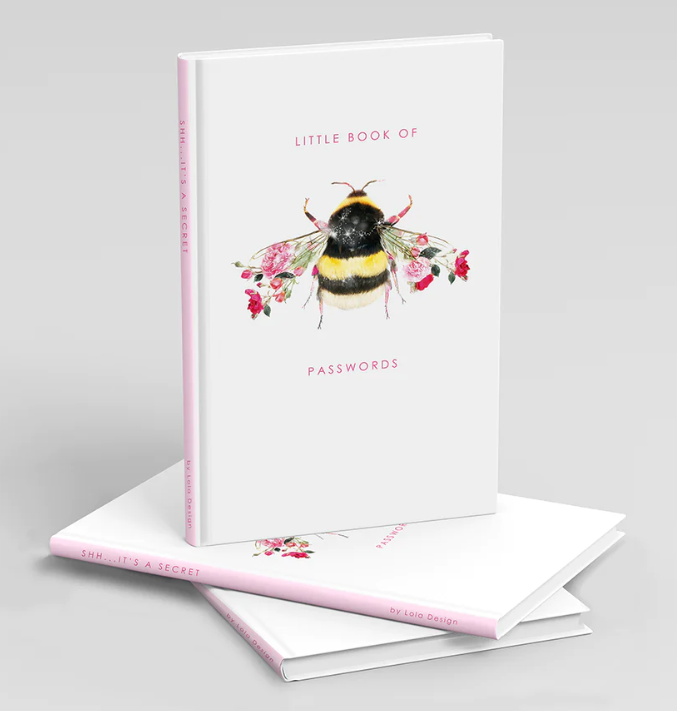 Bee Internet Password Book