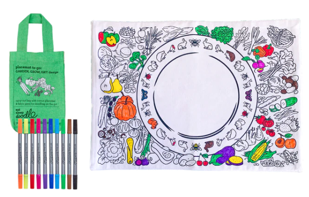 Garden Grow Eat! Colour In Placemat to go