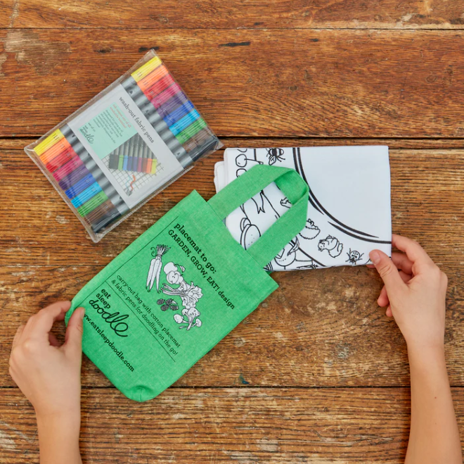 Garden Grow Eat! Colour In Placemat to go