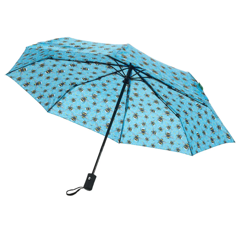 Folding Automatic Umbrella - Bumble Bees