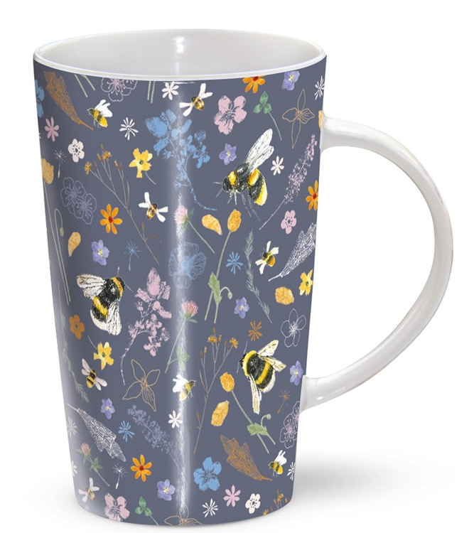 RSPB Bees Amongst Flowers Mug