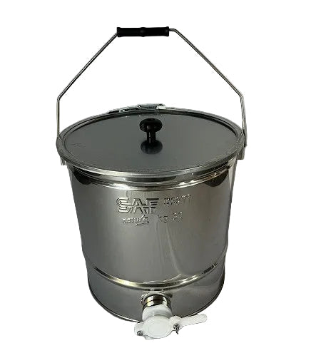 Stainless Steel 30kg tank with handle and clamping Ring