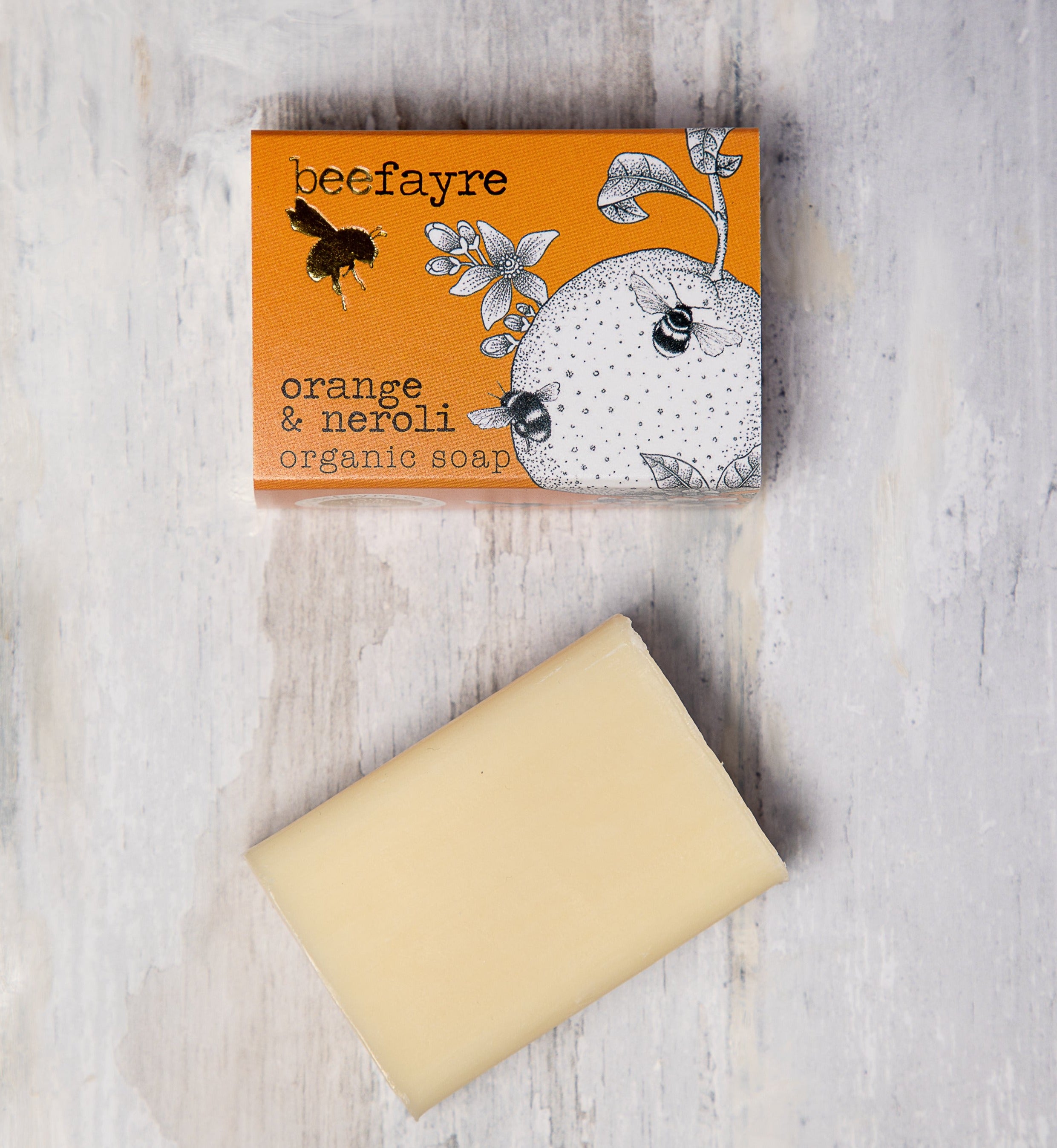 Organic Soap 100g  - Orange & Neroli