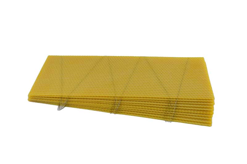 SHOW OFFER - B.S. Shallow Sterilised Wired Foundation 10 sheets