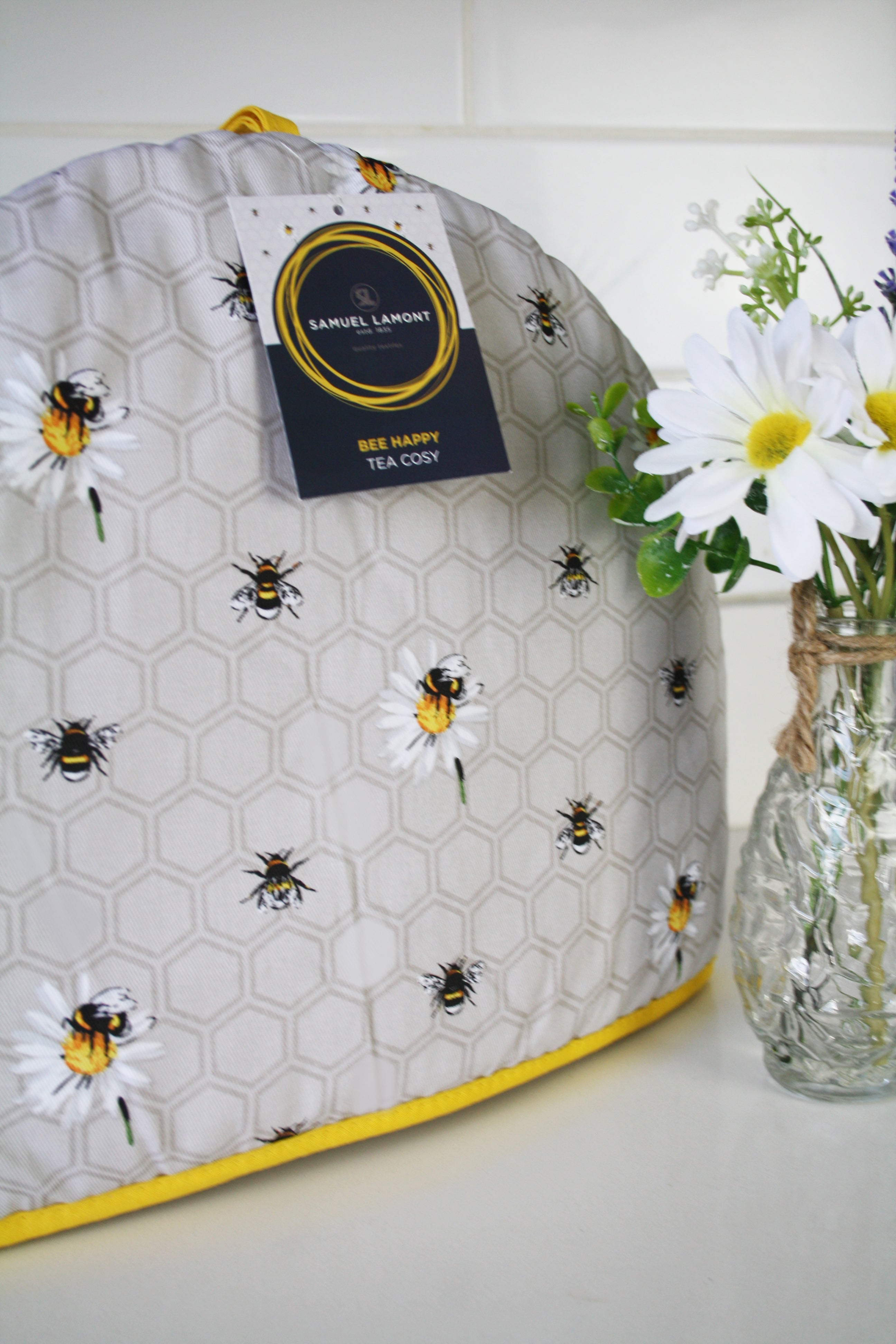 Bee Happy Tea Cosy