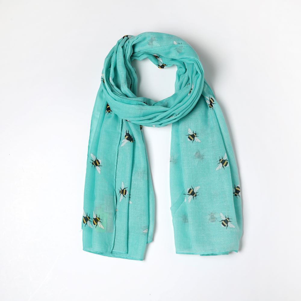 Bumble Bee Scarf from Recycled Bottles