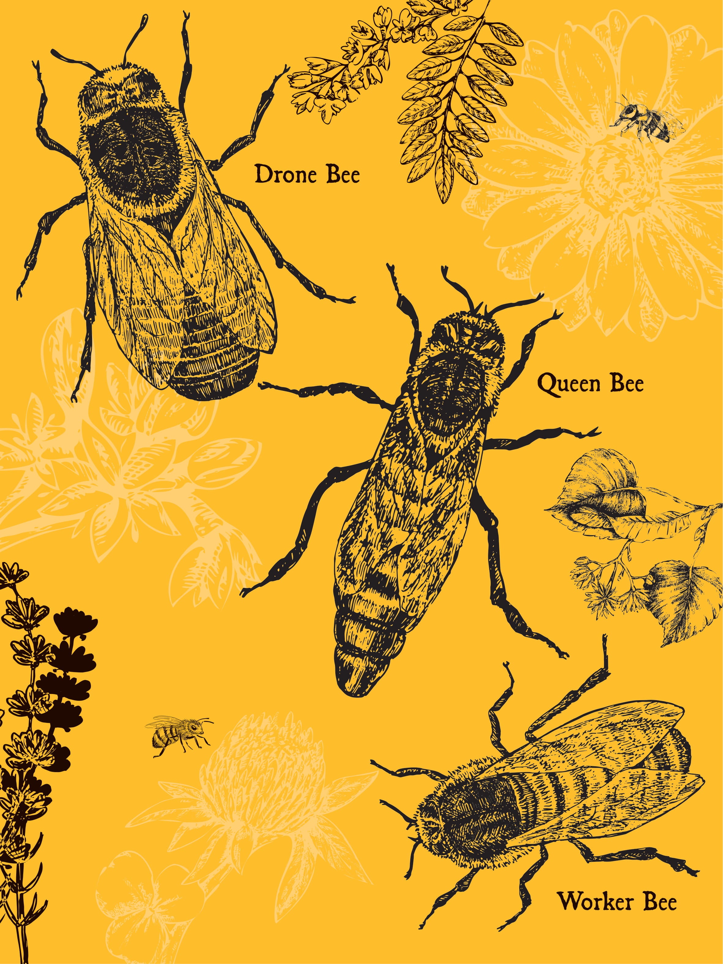 The Bee Family Sign