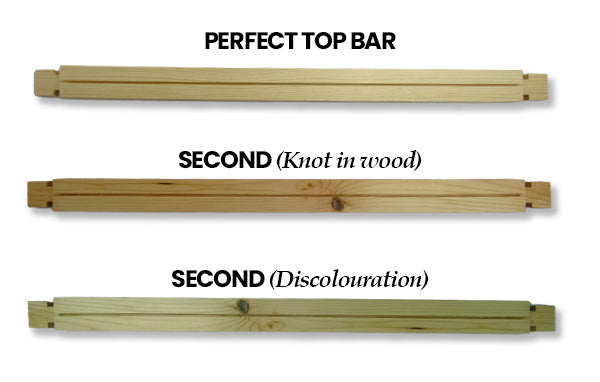 Commercial Hoffman Brood Frames with Seconds Top Bar