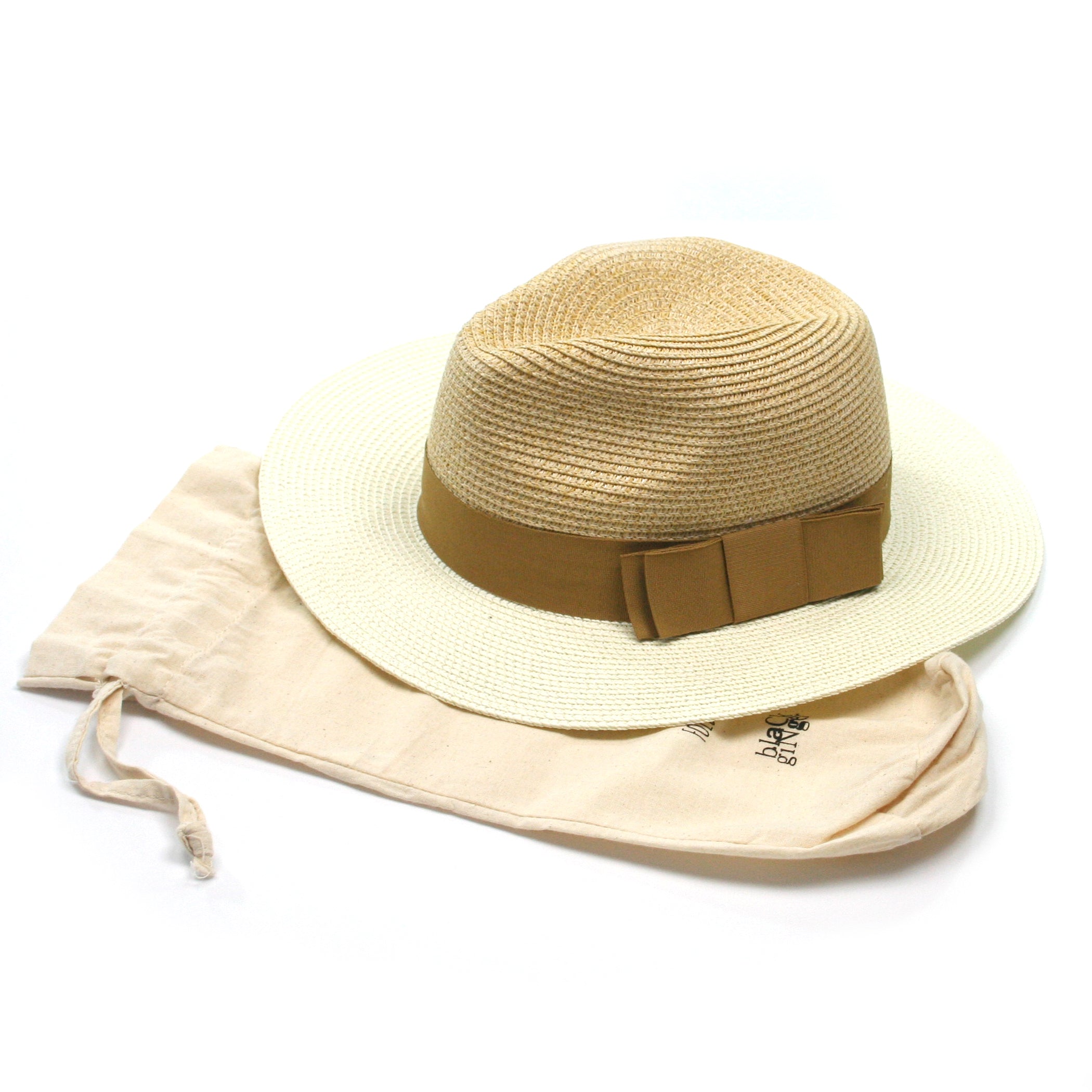 Panama Hat Two Tone