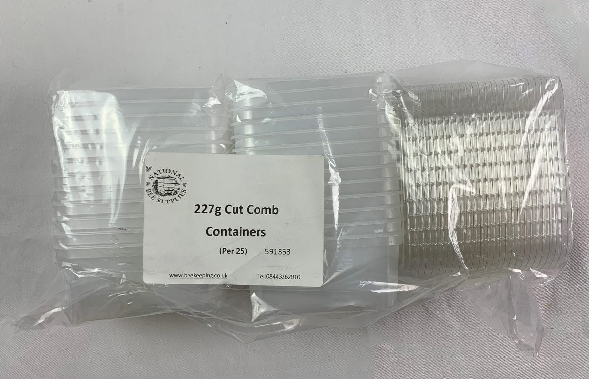 25 Cut Comb Containers 227g