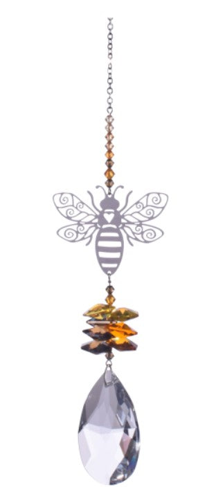 Small Hanging Crystal - Autumn Gold