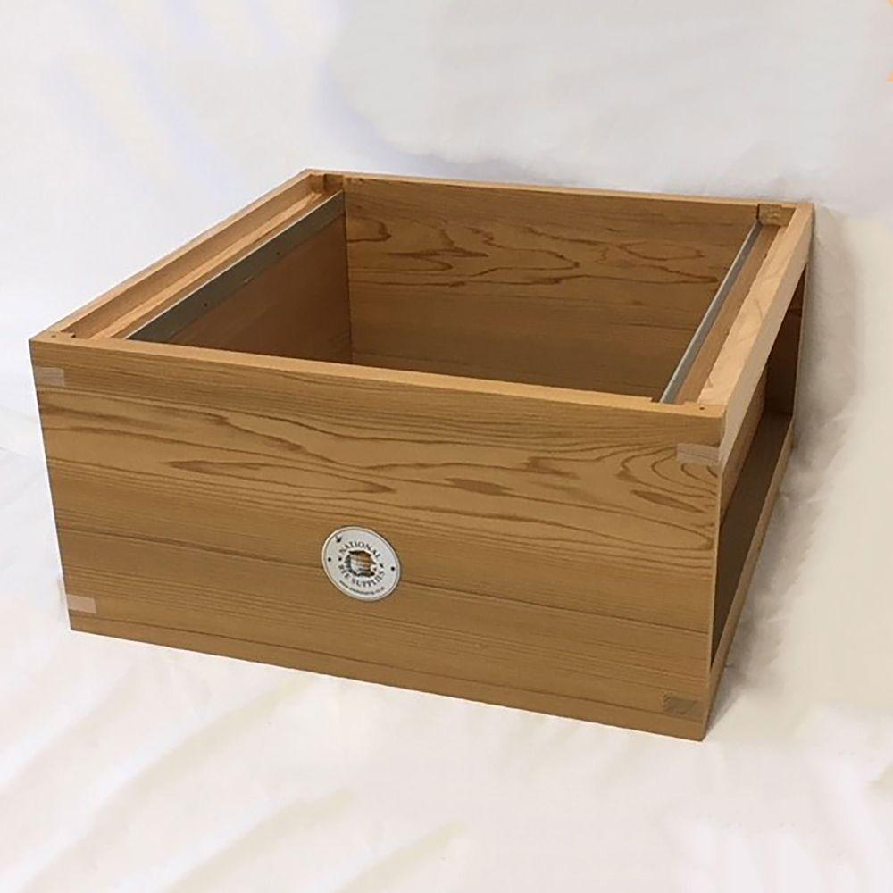 National Brood Chamber, Top Bee Space, with Runners (FLAT PACK)