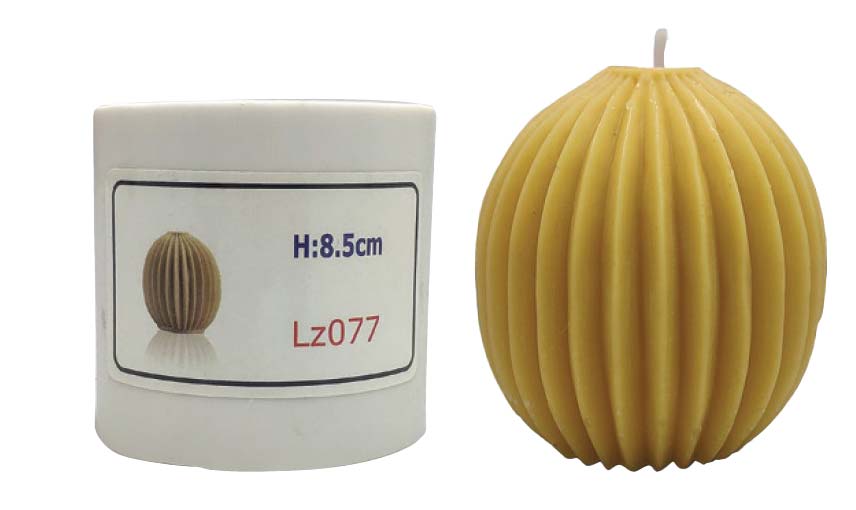Candle Mould Kit - 8.5cm Sphere - 2" wick