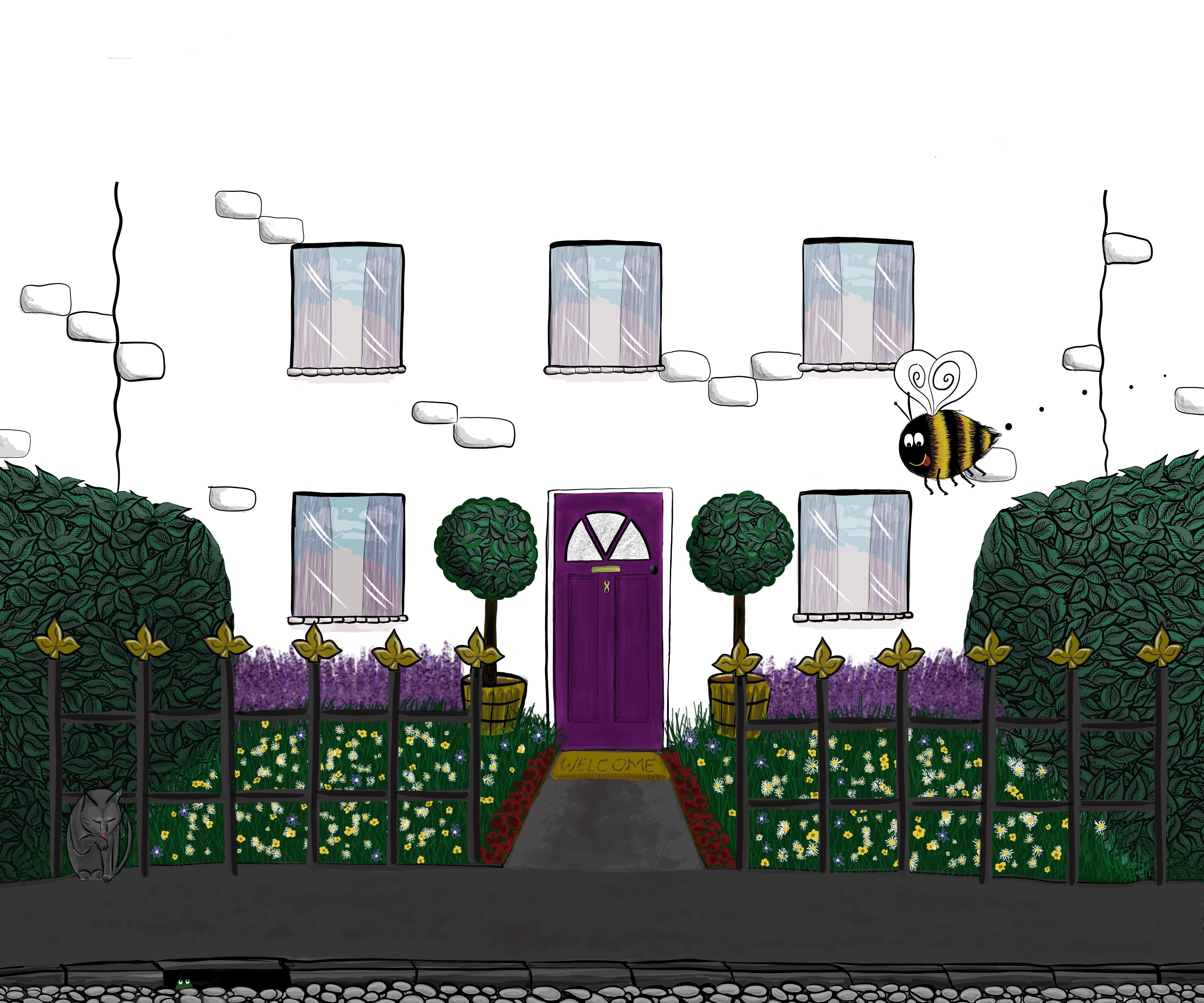 Bettie the Bee Book + Bettie Finger Puppet