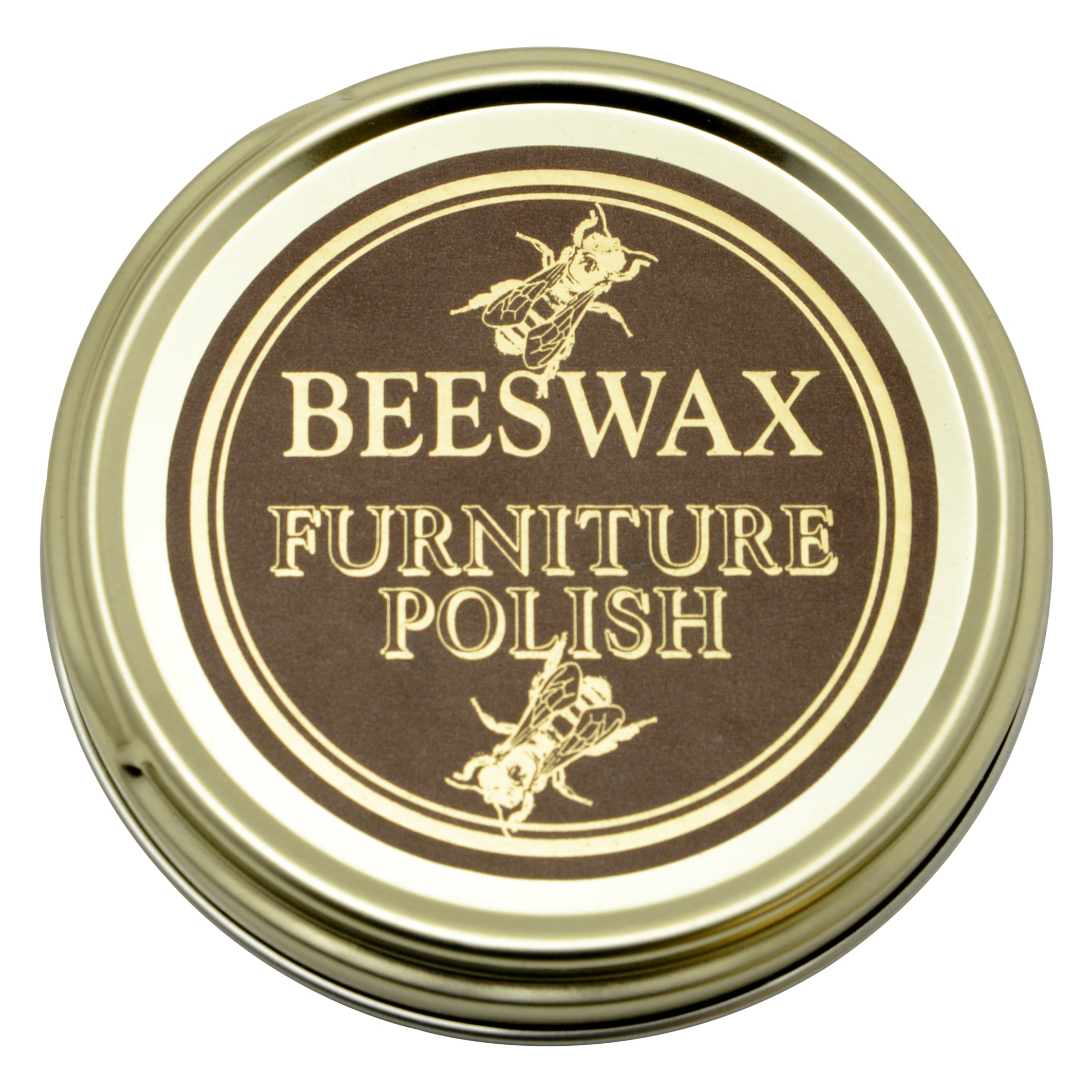 Pre Printed Beeswax Polish Labels for 50ml Tin  (100)