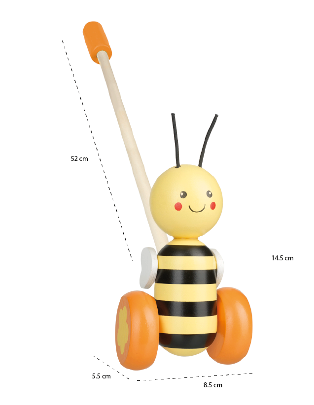 Honey Bee push Along