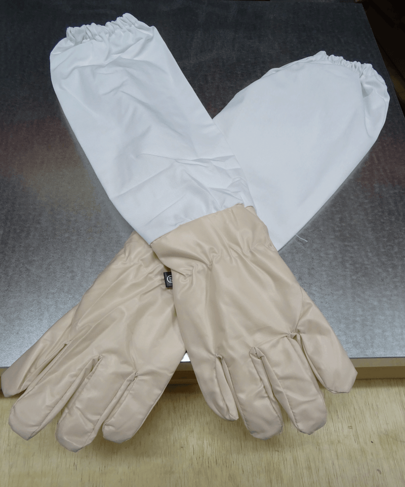 Washable Fabric Beekeeping gloves with Gauntlet