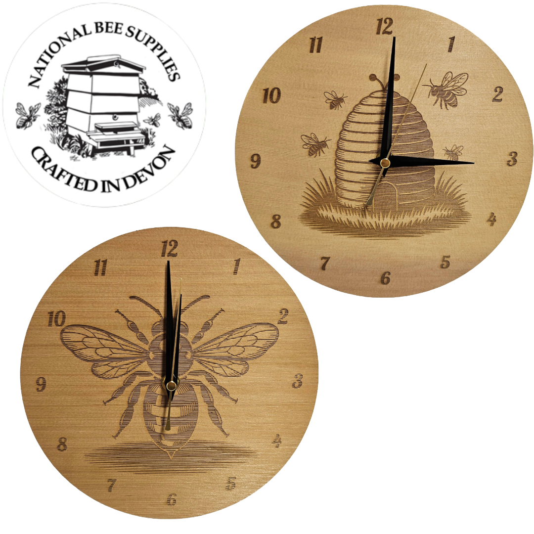 Cedar Wall Clock