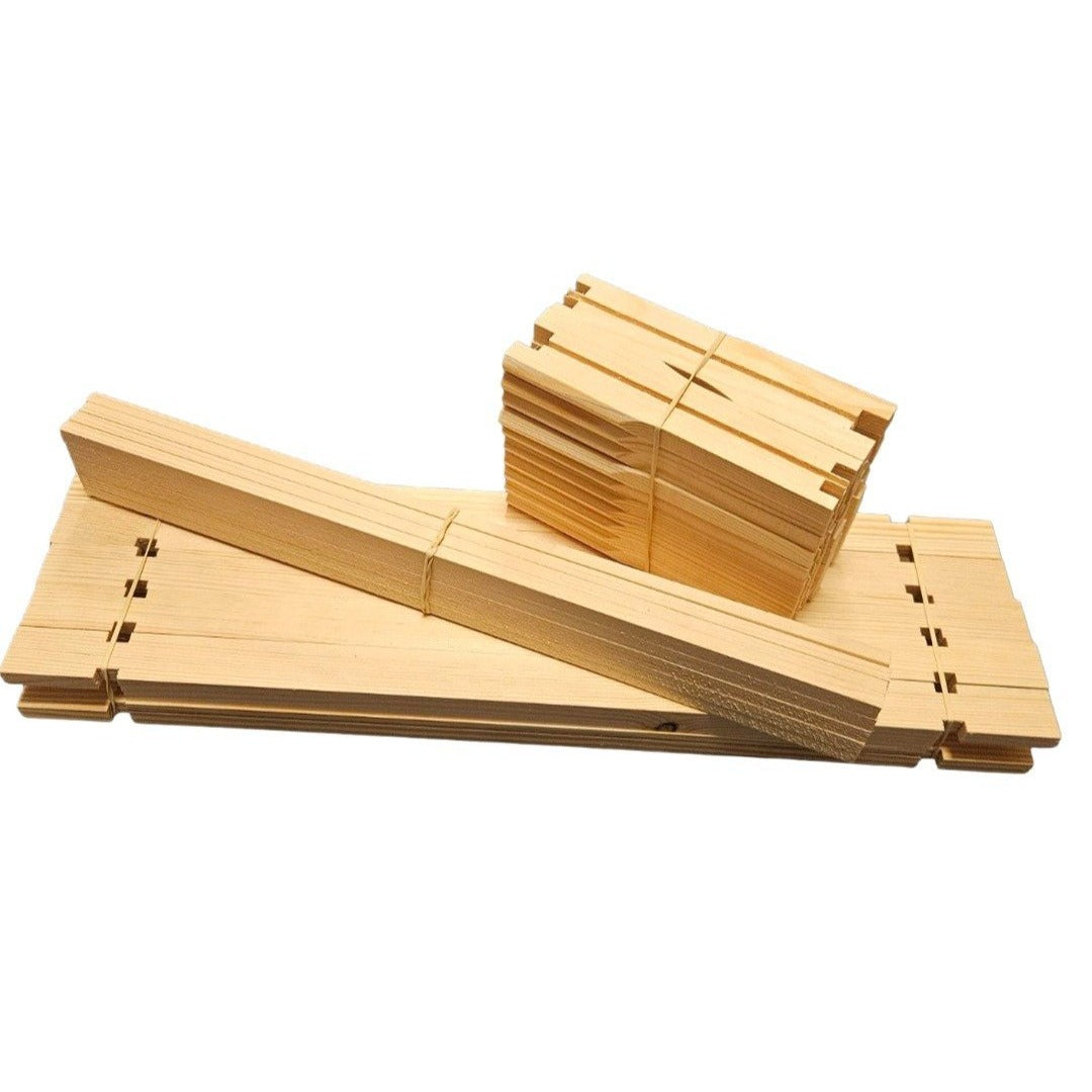 Super Hoffman Frames with Seconds Top Bars - 10 SN4 Flat Pack