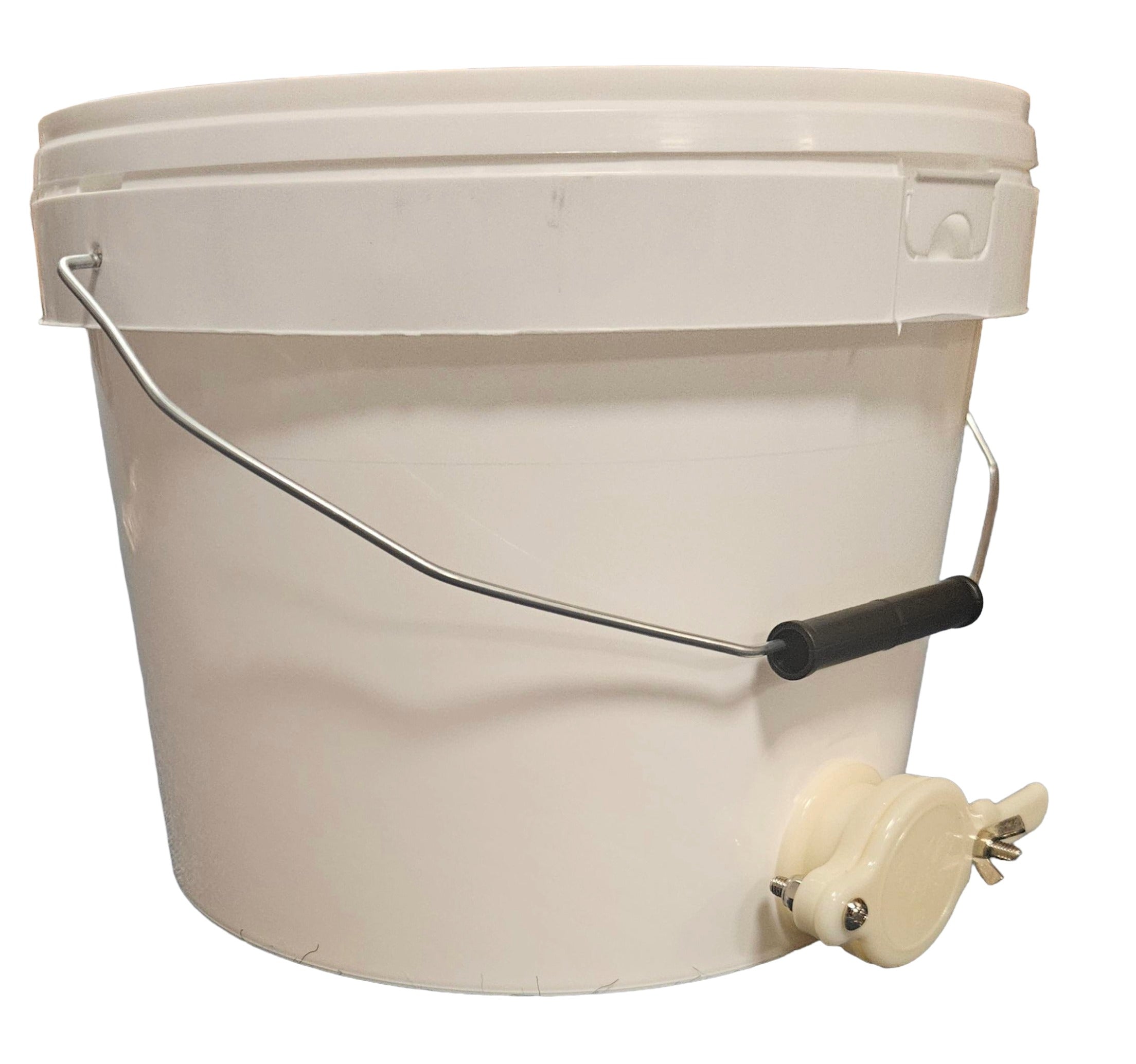11.3 Litre Plastic Food Grade Bucket With Tap