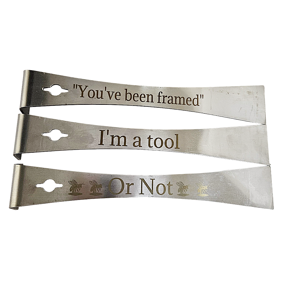 Engraved Hive Tool