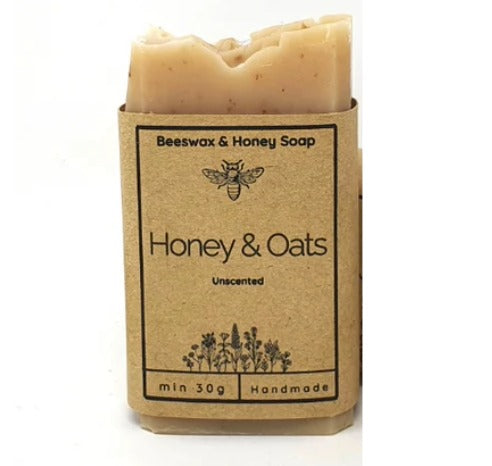Beeswax & Honey Soap 30g  - Travel or Utility size