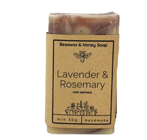 Beeswax & Honey Soap 30g  - Travel or Utility size