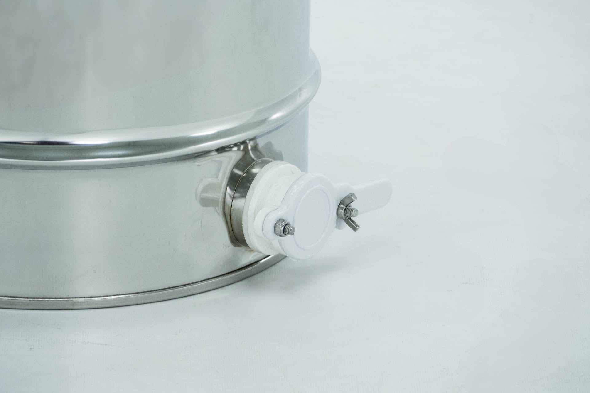 Stainless Steel 30kg tank with handle and clamping Ring