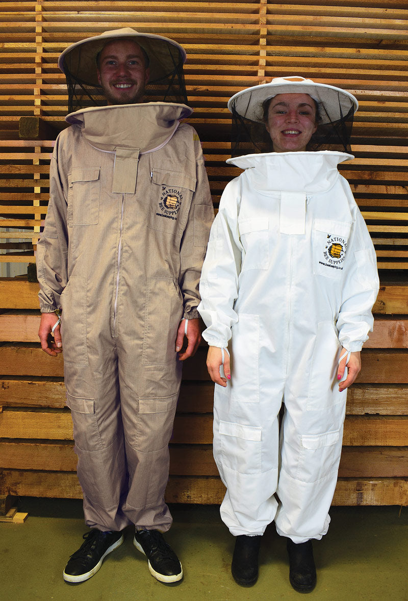 Beekeeper's Suit with Round Hood -  XS / White - Style 22