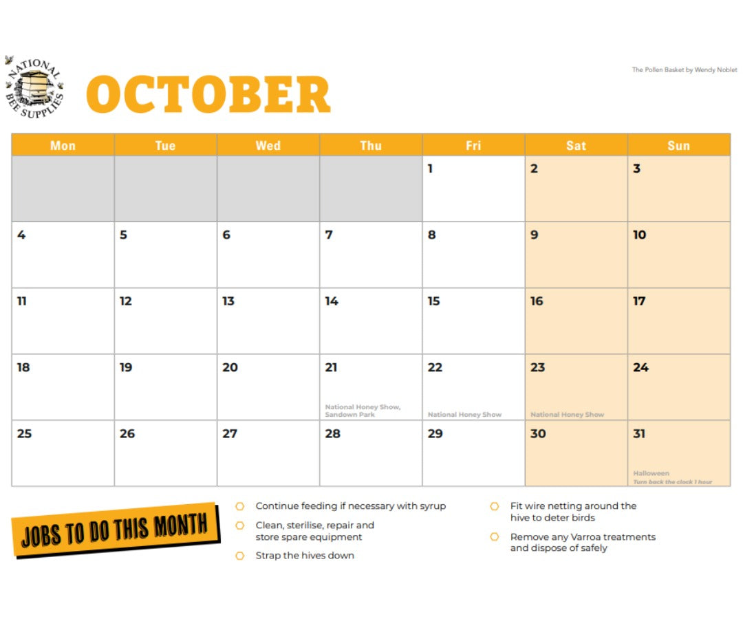 NBS Calendar 2027