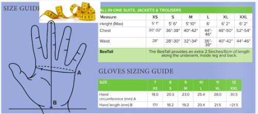 Washable Fabric Beekeeping gloves with Gauntlet