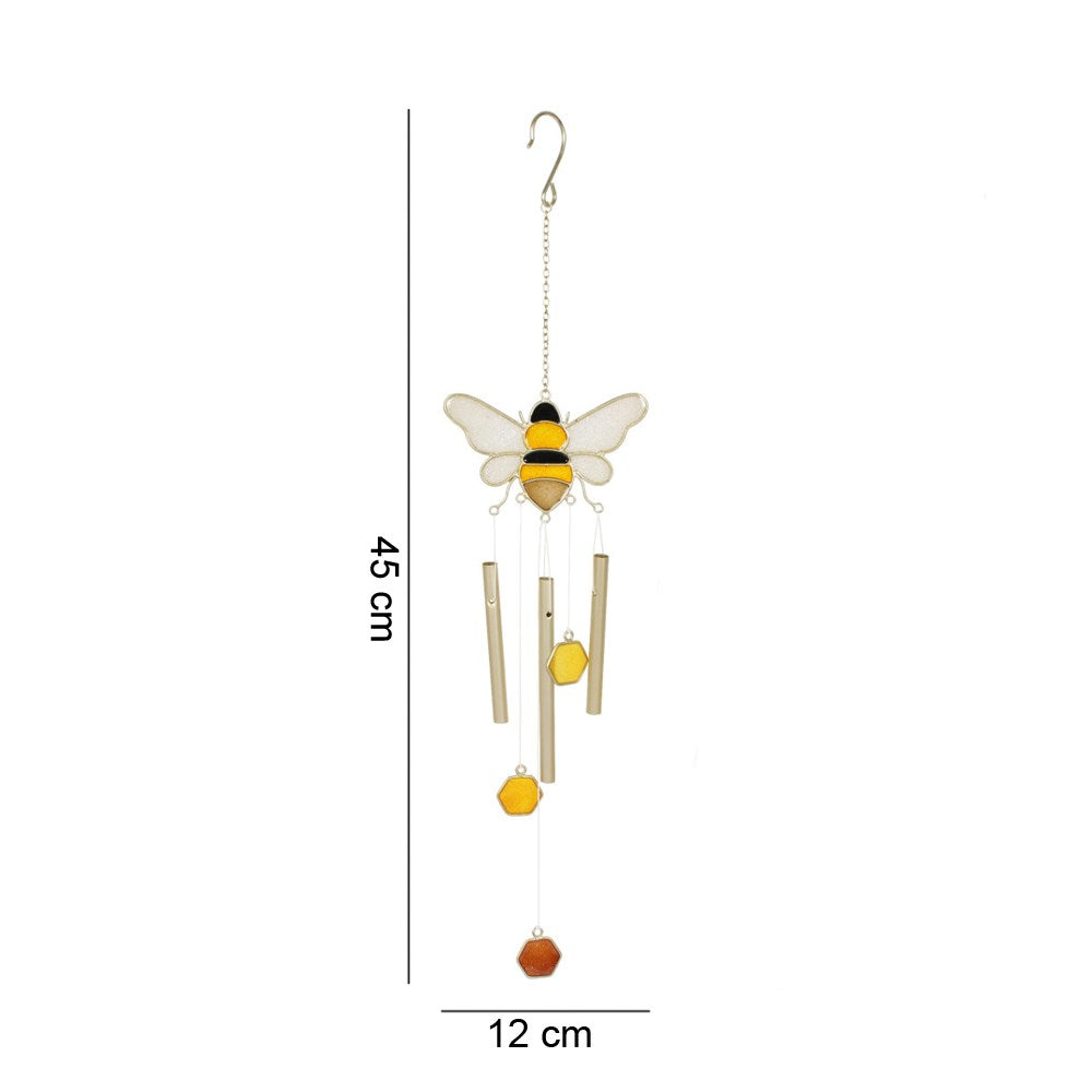 Bee and Honeycomb Windchime