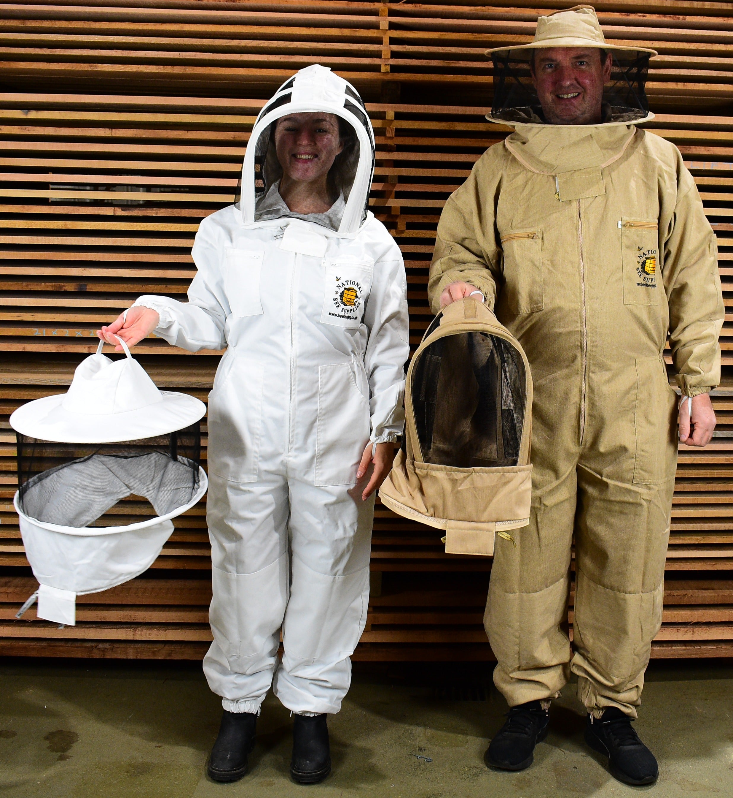 Beekeeping Suit with Duo Hoods - Round & Fencing