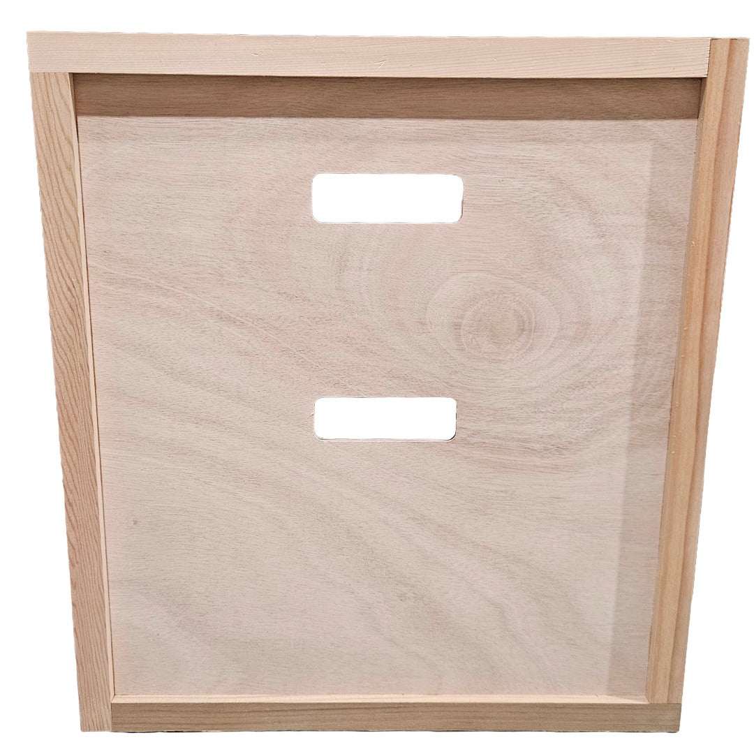 Cover Board for National & Commercial Hives with 2 Removable Porter Bee Escapes
