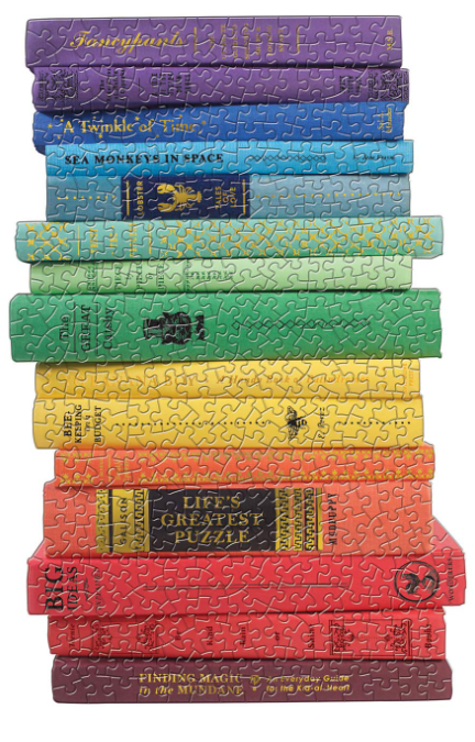 Queen Of the stacks - Set of two  shaped puzzles