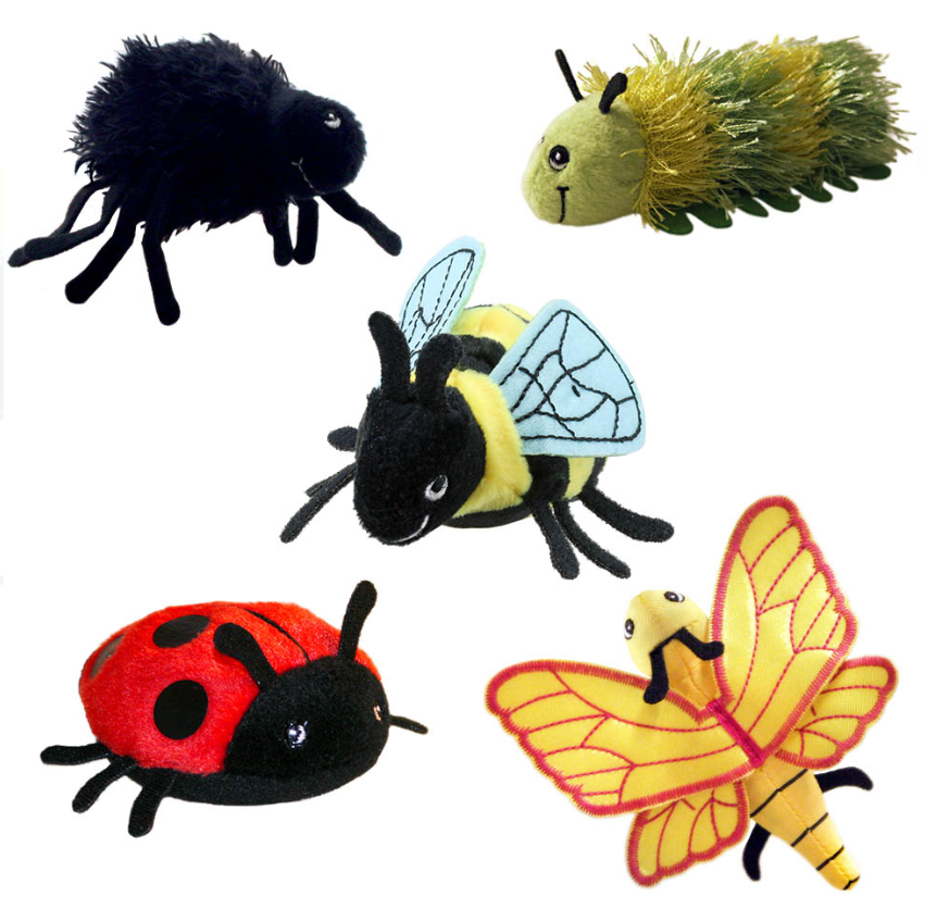 Finger Puppet mini Beast set of 5