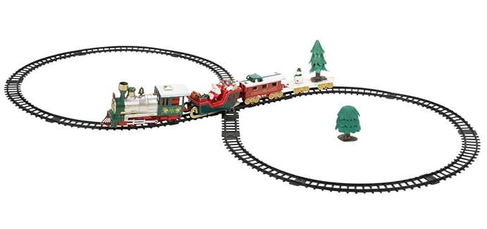 Christmas Train Set 22Pcs - Green Train