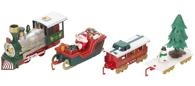 Christmas Train Set 22Pcs - Green Train