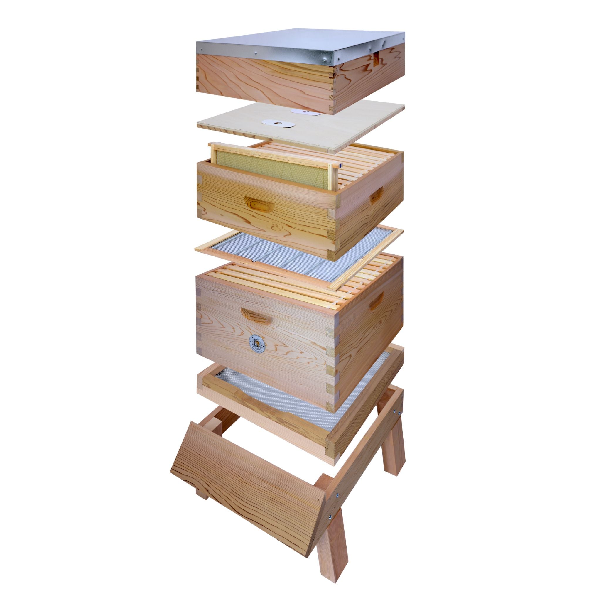 Commercial Hive Kit Flat Roof 1x Supers