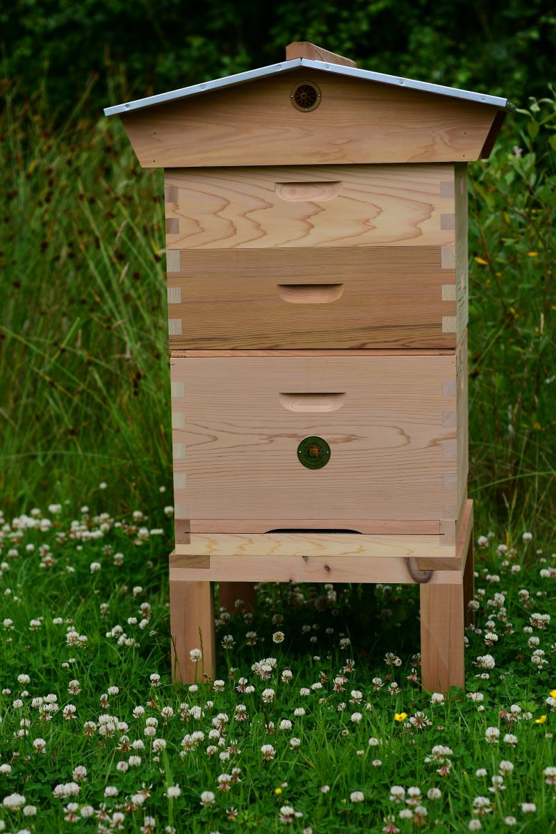 Commercial Complete Hive with Gabled Roof - 2x Supers