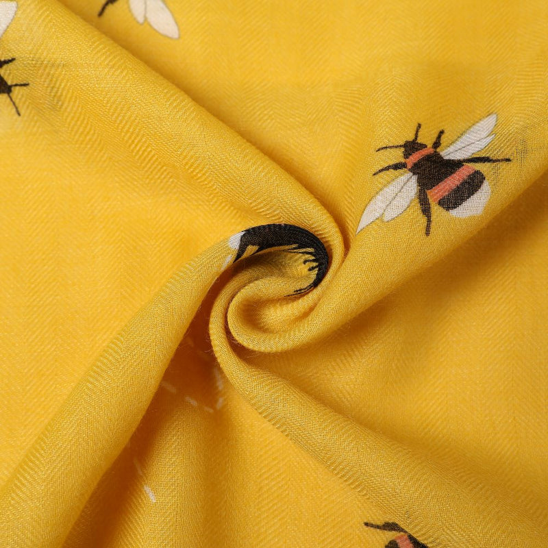 Bumble Bee Scarf from Recycled Bottles