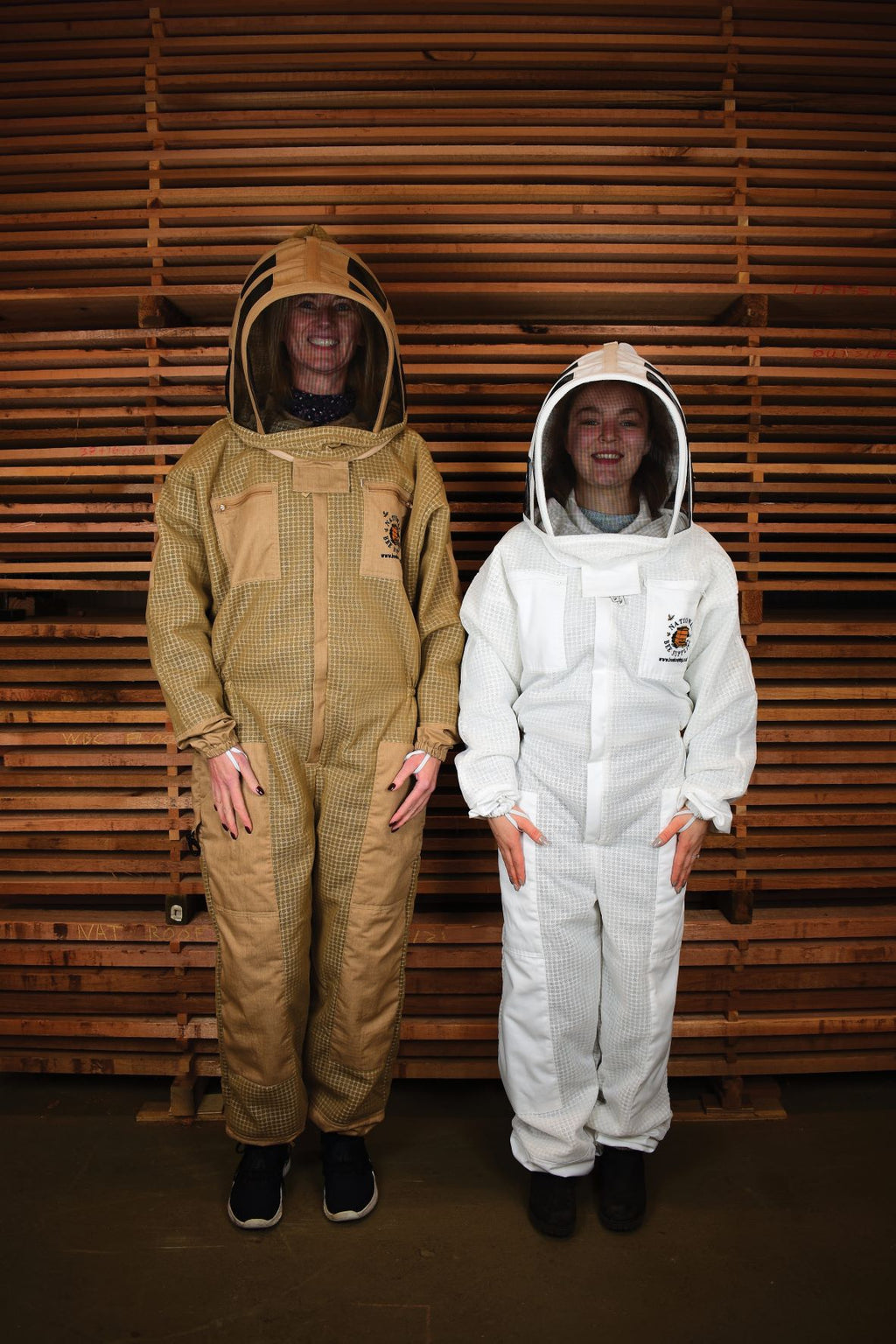 Semi-ventilated Beekeeper Suit With Fencing Hood For Beekeeping (3x